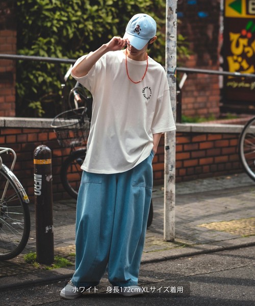 ★特価★【SIDEWAYSTANCE】半袖レコードプリントTシャツ