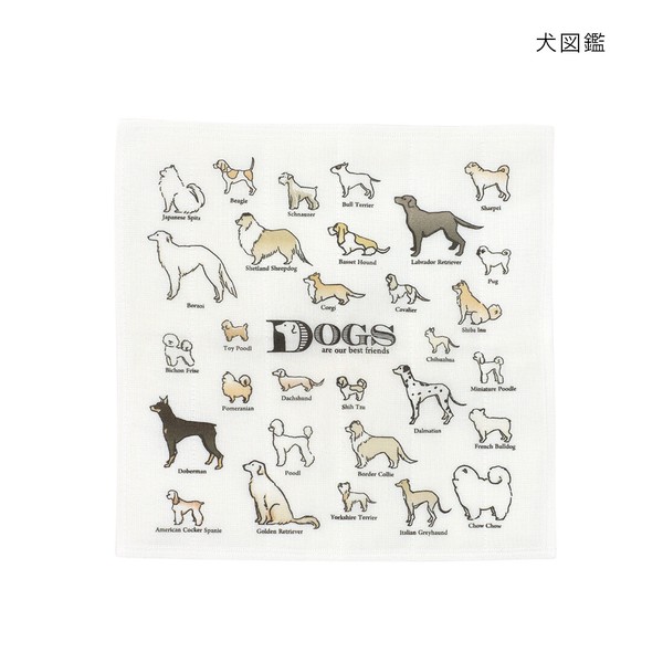 かやふきん 動物図鑑【受注生産】