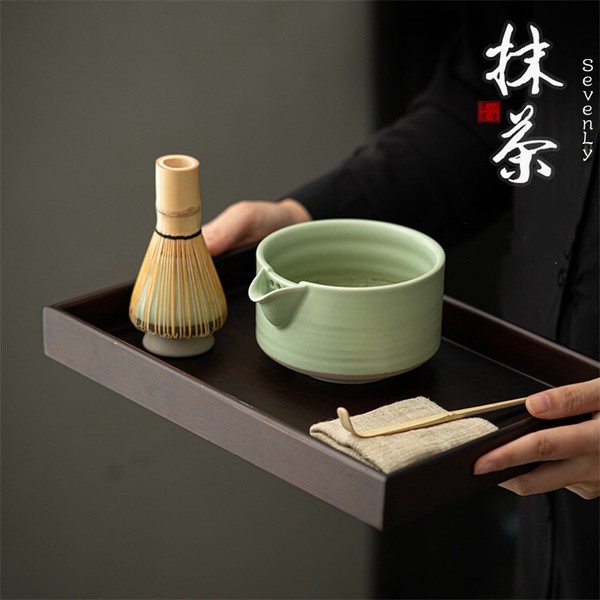 変わったデザイン  和風抹茶碗セット 茶筅 百本立「2025新作」