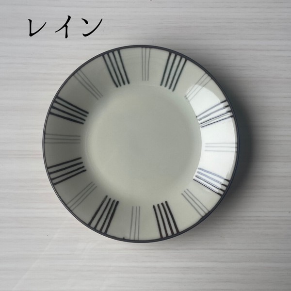 モノクロ　全7形状　【美濃焼　茶碗　丼　皿　鉢　プレート　日本製　陶器】ヤマ吾陶器