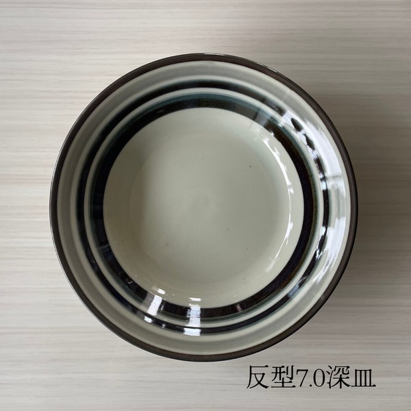 モノクロ　全7形状　【美濃焼　茶碗　丼　皿　鉢　プレート　日本製　陶器】ヤマ吾陶器