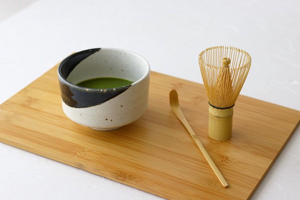 茶楽JAPAN 抹茶セット 【美濃焼】インバウンド/土産/日本/富士山/FUJI/桜/青海波/抹茶/抹茶碗/茶筅/茶杓