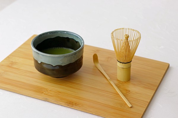 茶楽JAPAN 抹茶セット 【美濃焼】インバウンド/土産/日本/富士山/FUJI/桜/青海波/抹茶/抹茶碗/茶筅/茶杓