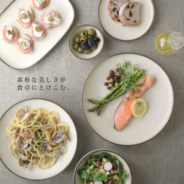 クレタ8.0皿【大皿 日本製 美濃焼】