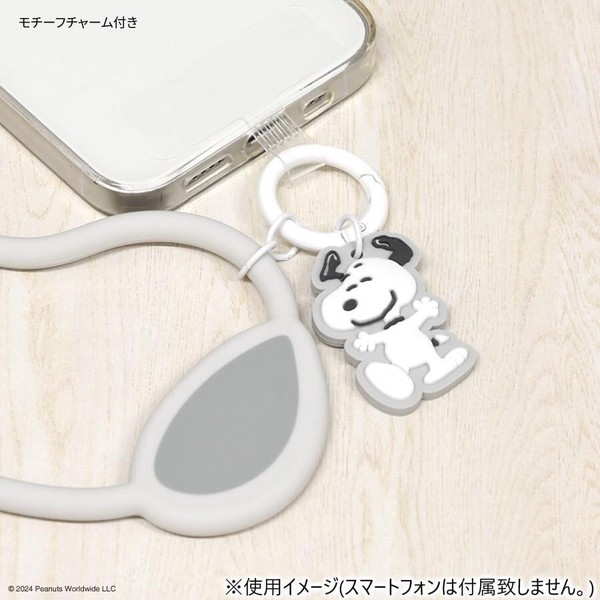 ピーナッツ マルチリングプラス シリコンブレスレット スヌーピー スマイル SNGG-36C
