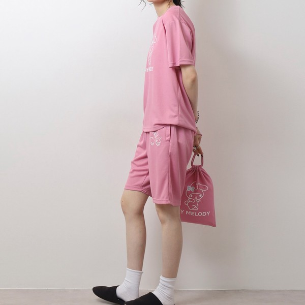 マイメロディ Tシャツ ハーフパンツ セット 巾着 サンリオ キャラクターズ