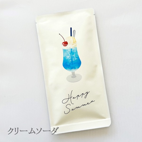 お茶メール（夏_Happy summer_ソーダ・水出しれもん煎茶TB 5g×5P）【ハーブティー/アイスティー】