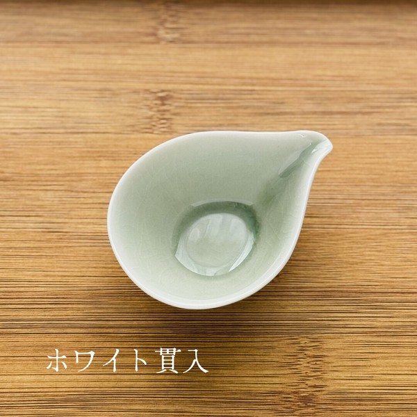 Mist　-ミスト-　 小鉢　全8色　【ミニ　雫型　小付　小物　貫入　日本製　美濃焼】　ヤマ吾陶器