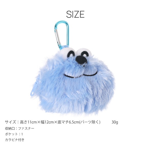 【海外×】パペットスンスンフェイスコインケース / パペットスンスン ぬい 小銭