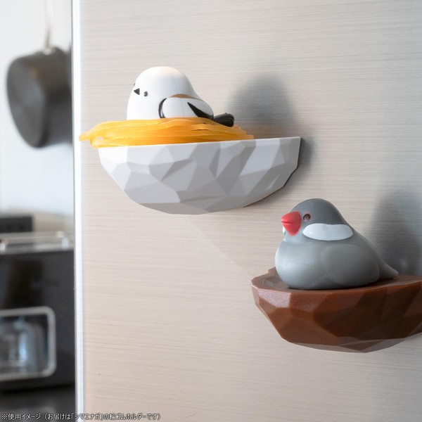 biite biite トリの巣 輪ゴムホルダー シマエナガ 868torinosu_se