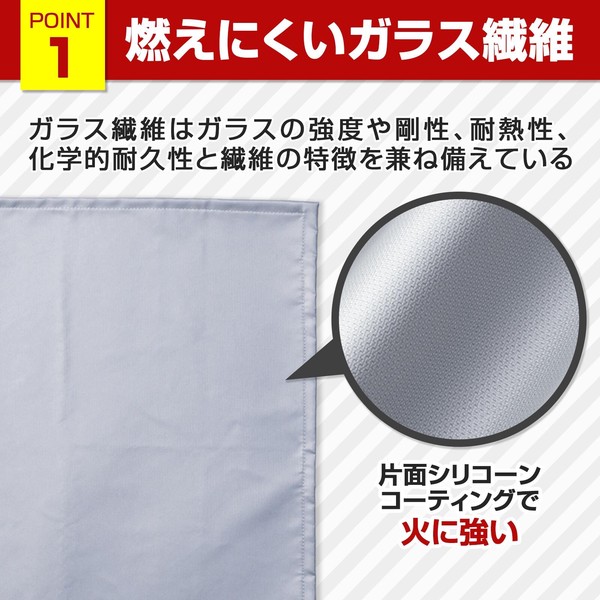 ★売れ筋商品！！【キッチン用消火布　60×60cm】
