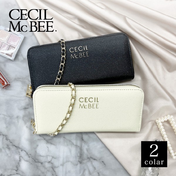 CECIL Mc BEE ダズリン ラウンドファスナー長財布