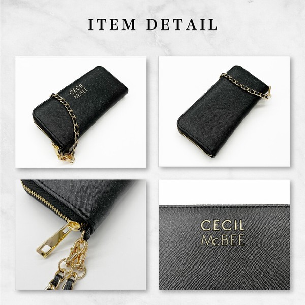 CECIL Mc BEE ダズリン ラウンドファスナー長財布