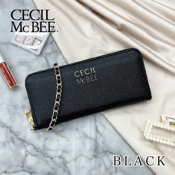 CECIL Mc BEE ダズリン ラウンドファスナー長財布