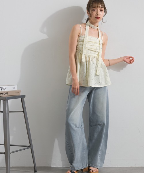 【再生産新色追加】10oz バレルシルエット デニム パンツ【2026年春新作】