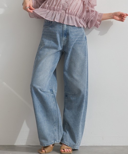 【再生産新色追加】10oz バレルシルエット デニム パンツ【2026年春新作】
