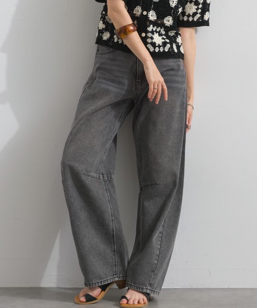 【再生産新色追加】10oz バレルシルエット デニム パンツ【2026年春新作】