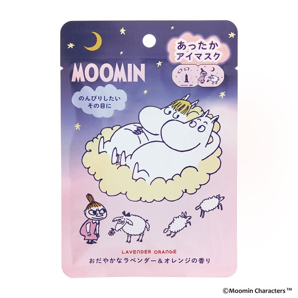 ムーミン　あったかアイマスク【快眠・睡眠・アイケア・温活】