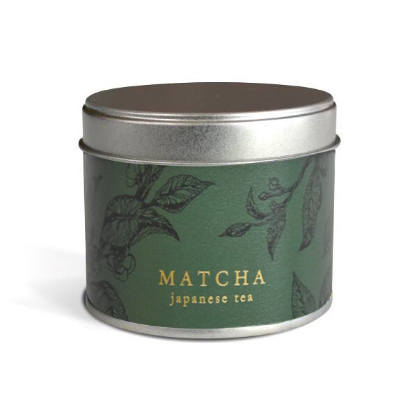 【抹茶-MATCHA-】デザイン茶缶入り 国産/お茶/ギフト/飲料