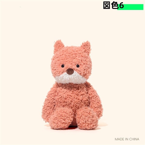 おやすみ時間の友達 サル、小ブタ、キツネの柔らかなぬいぐるみコレクション