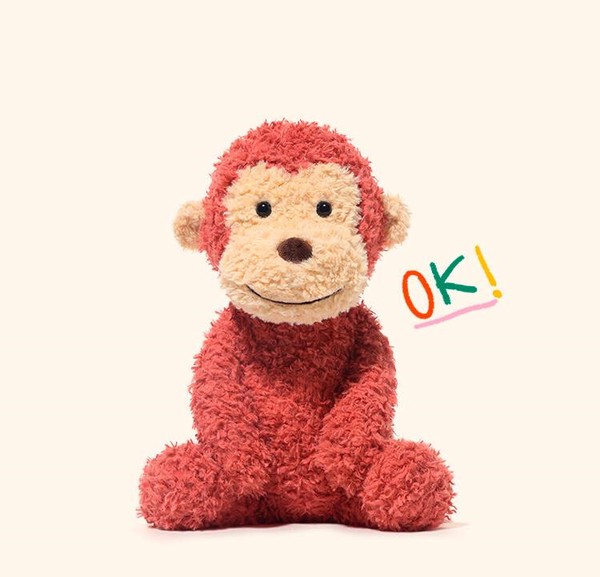 おやすみ時間の友達 サル、小ブタ、キツネの柔らかなぬいぐるみコレクション