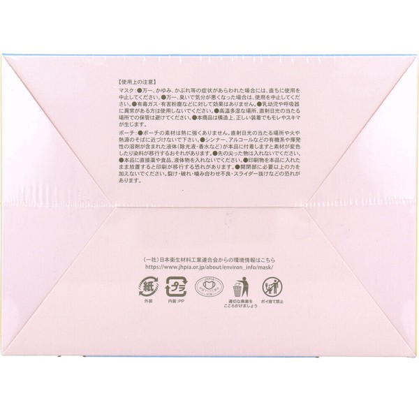 A013 ちいかわ3Dチャームポイントマスク フルーツ レギュラーサイズ 個別包装 20枚入