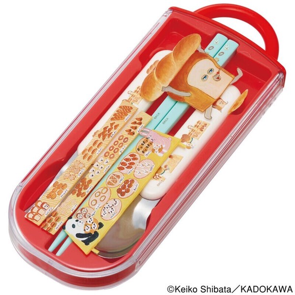 抗菌 食洗機対応 スライド式トリオセット　パンどろぼう