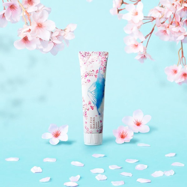 富士山さくら ハンドクリームDA 75g【日本製】【桜】【富士山】