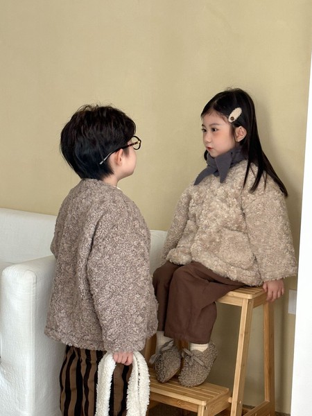 韓国スタイル 2色8サイズ コート ジャケット 長袖 シンプル あたたかい