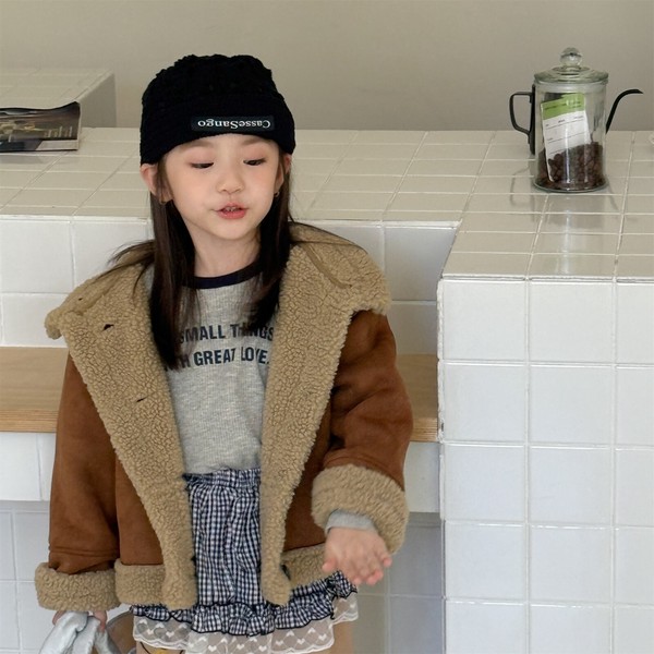 韓国スタイル 6サイズ トップス ジャケット 長袖 子供