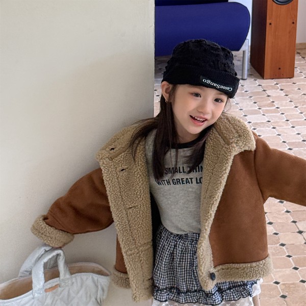 韓国スタイル 6サイズ トップス ジャケット 長袖 子供