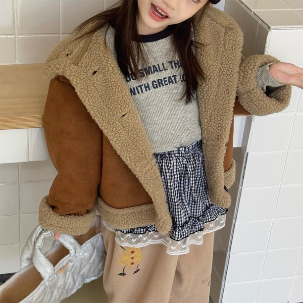 韓国スタイル 6サイズ トップス ジャケット 長袖 子供