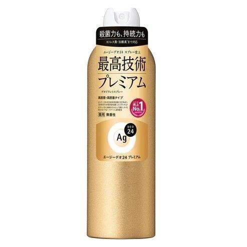 【医薬部外品】エージーデオ24　デオドラントスプレー　プレミアム（無香性）LL 180g