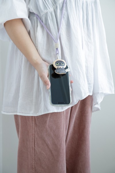 再入荷 猫 ねこ アングリーマチコトラベル／モバイルショルダーストラップ