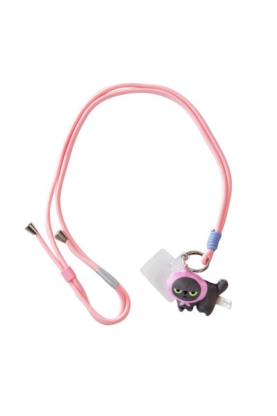 再入荷 猫 ねこ アングリーマチコトラベル／モバイルショルダーストラップ