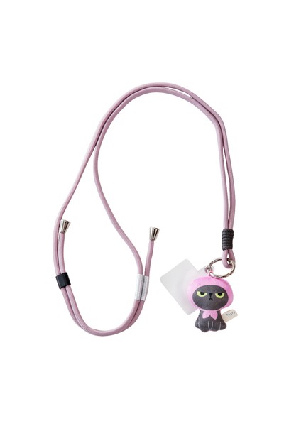 再入荷 猫 ねこ アングリーマチコトラベル／モバイルショルダーストラップ