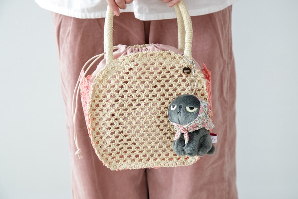 8月下旬再入荷予約 猫 ねこ ギフト かわいい アングリーマチコフラワー／花柄キーホルダー