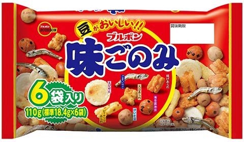 ブルボン　味ごのみファミリー　110g　【煎餅・おかき】