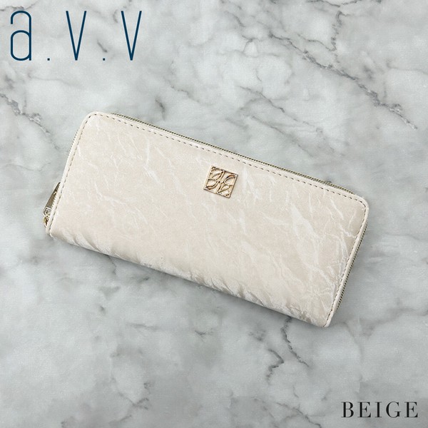 a.v.v ソフィア ラウンドファスナー長財布