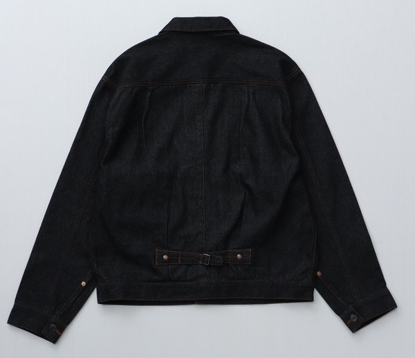 ★大人気★【PLES MAKERS】One-Washed Trucker Jacket セットアップ対応 メンズデニムジャケットGジャン
