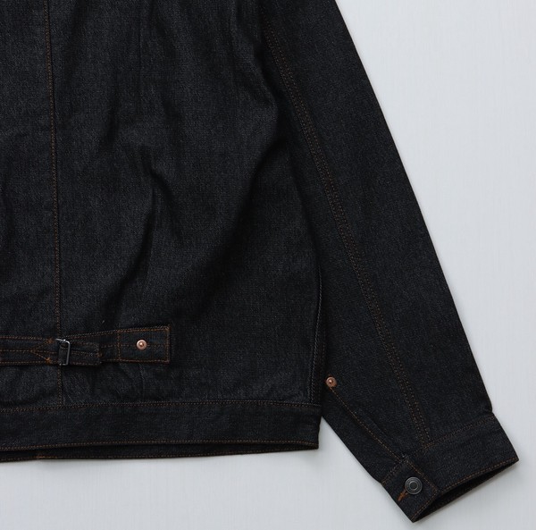 ★大人気★【PLES MAKERS】One-Washed Trucker Jacket セットアップ対応 メンズデニムジャケットGジャン