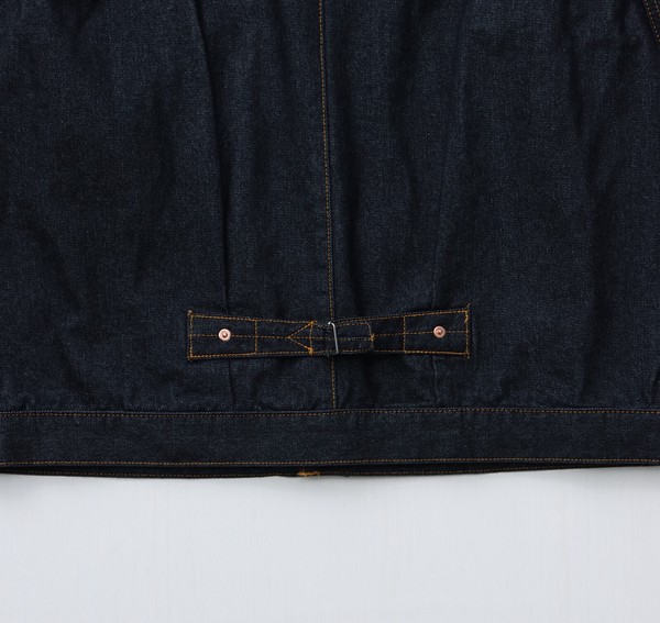 ★大人気★【PLES MAKERS】One-Washed Trucker Jacket セットアップ対応 メンズデニムジャケットGジャン