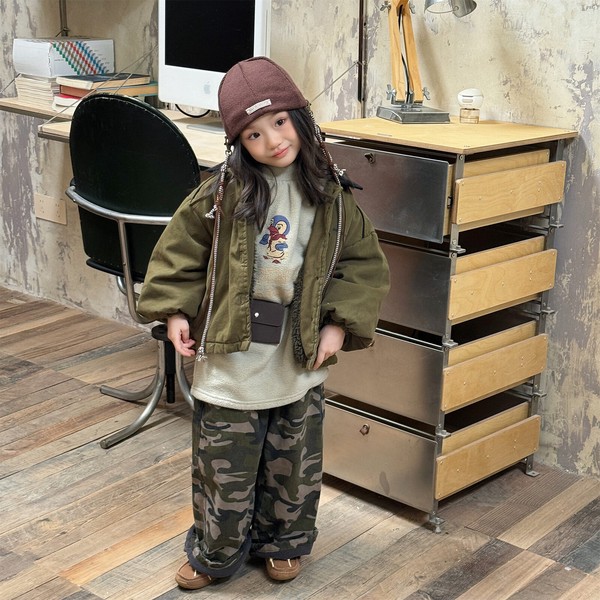 韓国スタイル 2色6サイズ トップス ジャケット 長袖 子供
