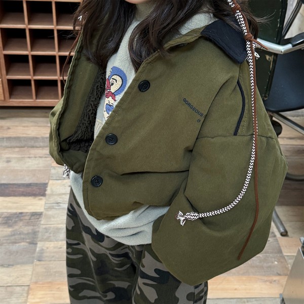 韓国スタイル 2色6サイズ トップス ジャケット 長袖 子供