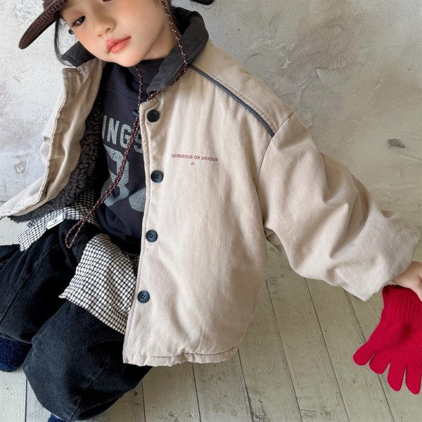 韓国スタイル 2色6サイズ トップス ジャケット 長袖 子供