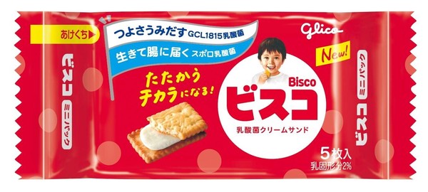 グリコ　ビスコミニパック　5枚【ビスケット】