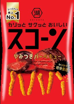 湖池屋　スコーン　やみつきバーベキュー　73g　【　ポテトチップス】