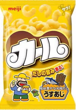 明治　カールうすあじ　68g　【ポップコーン・プレッツェル・スナック】