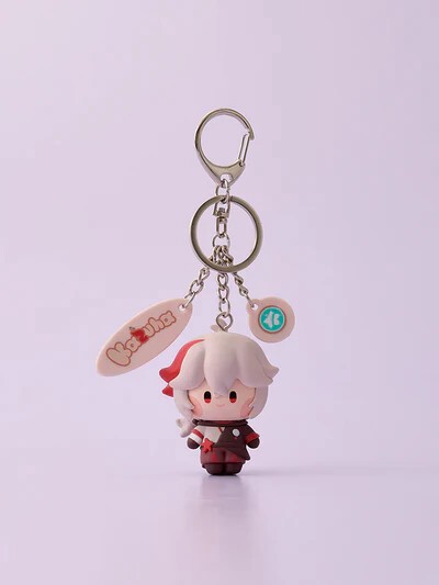 【特価】原神minini 楓原万葉　フィギュアキーリング　キーホルダー