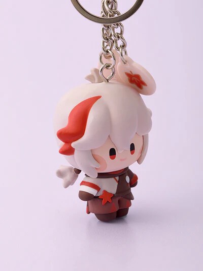 【特価】原神minini 楓原万葉　フィギュアキーリング　キーホルダー